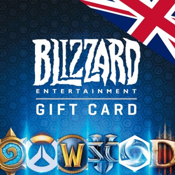 خرید گیفت کارت بتل نت ( پوند انگلیس ) |  BattleNet Gift Card UK | فروشگاه ریلود گیم