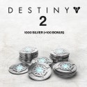 خرید 1000 (+100 Bonus) Destiny 2 Silver استیم از فروشگاه ریلود گیم