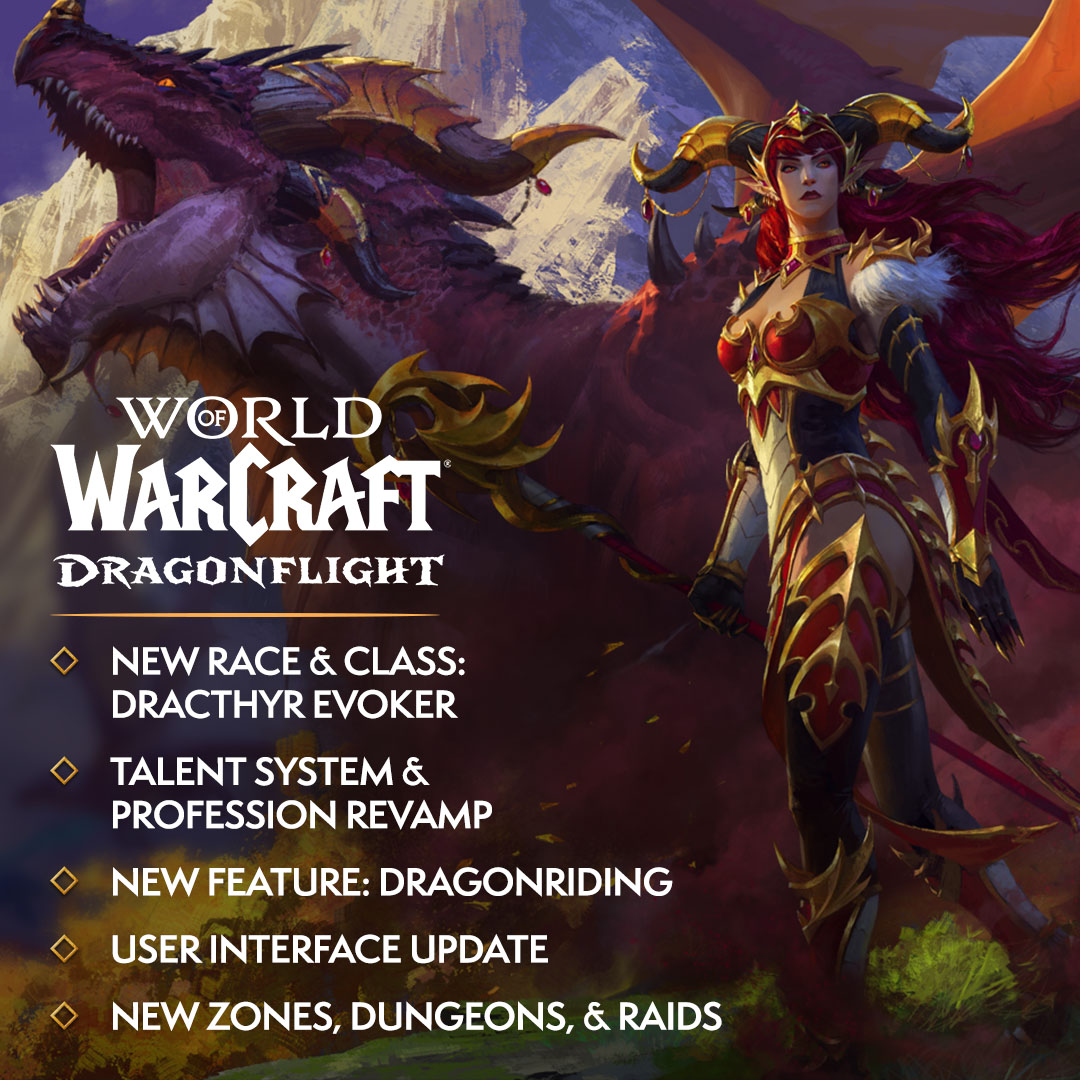 خرید بازی World of Warcraft Dragonflight